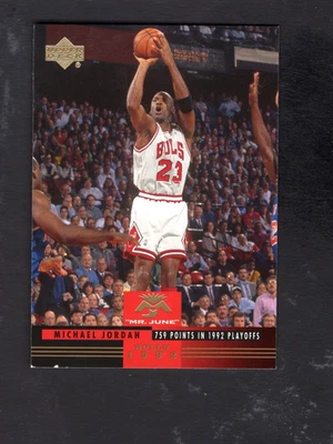 2008-09 Upper Deck Lineage Mr. June #MJ17 Michael Jordan - Image 1 of 2