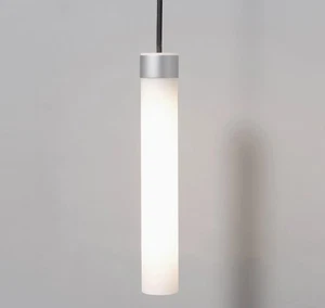Robern Uplift Pendant Light – Single Pendant with White Shade – Model UFLPCRL - Picture 1 of 11
