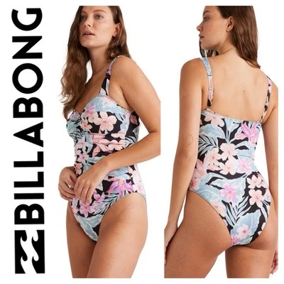 NUEVO CON ETIQUETAS BILLABONG NOCHES EN EL PARAÍSO KALI TAZA A/DD UNA PIEZA (XXL/16) PRECIO DE VENTA SUGERIDO POR EL FABRICANTE $139 Foto 1 de 4