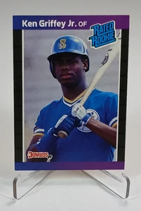 Ken Griffey Jr. 1989 Donruss Baseball Rookie Card RC #33 - Picture 1 of 2