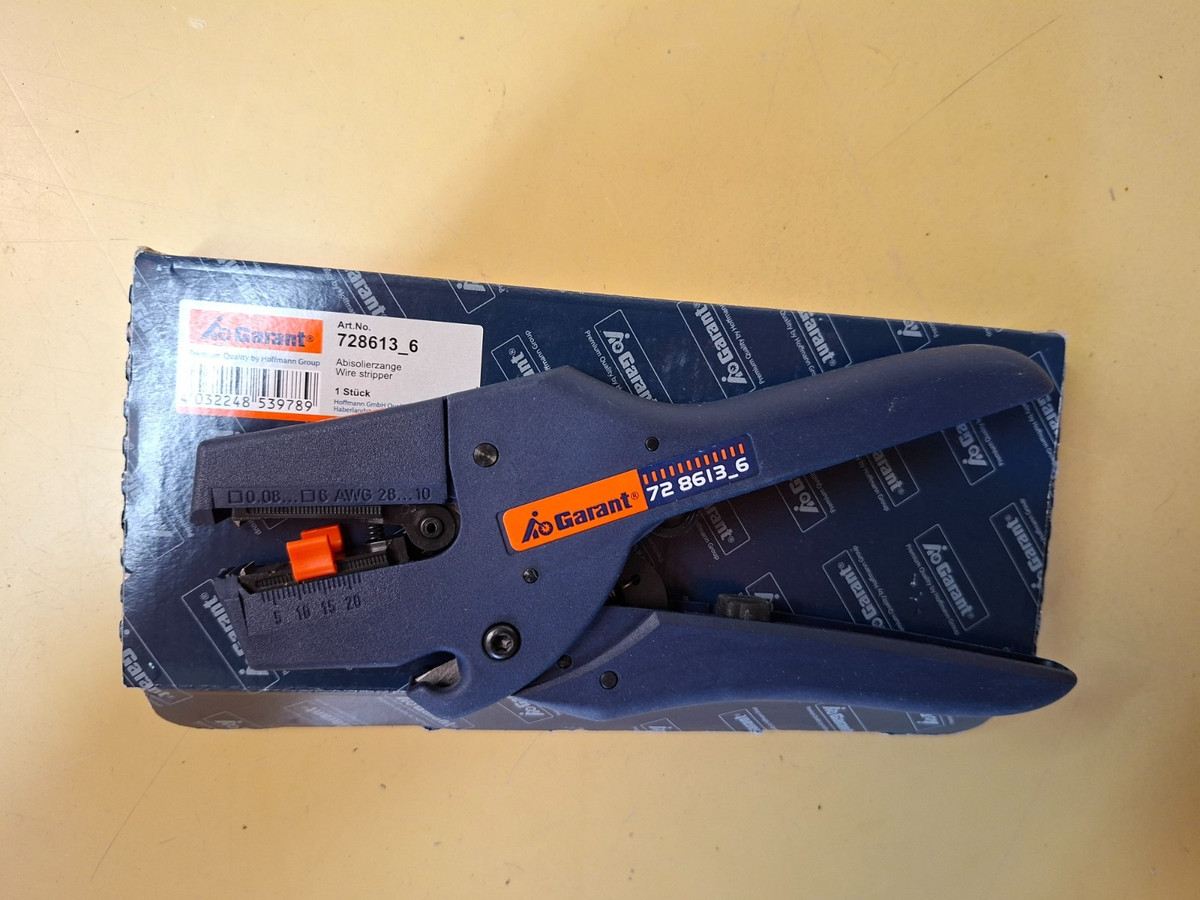 Fafeicy HLT-505 Koaxialkabel-Abisolierzange – 120 Mm, Verstellbar Für Kabel Von 3,4 Bis 10,3 Mm