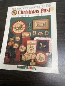 Christmas Past Dimensions Cross Stitch Pattern Book One - Picture 1 of 5