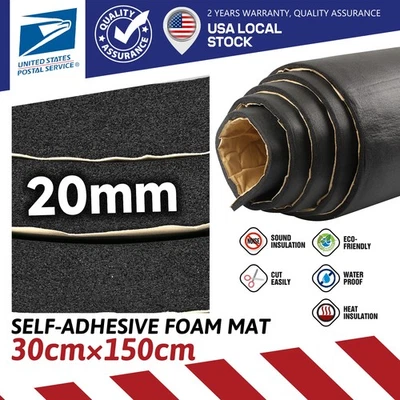 Automotive Carpeting Pad Interior Trunk Liner Carpet Replacement Upholstery - Image 1 of 4