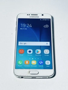 Samsung Galaxy S6 (SM-G920F) 32GB/3GB (O2 Network /damage) Smartphone (1183/4) - Picture 1 of 10