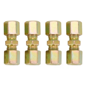 Connector Brake Line Connector 4pcs Brake Line Connector Car Accessories - Picture 1 of 12