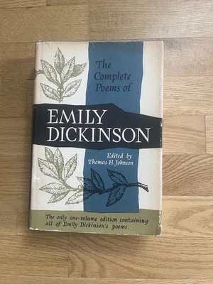 "The Complete Poems of Emily Dickinson" (1960, твердая обложка, суперобложка) - Изображение 1 из 4