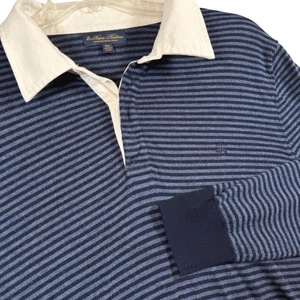 Brooks Brothers Herren XXL Rugby Shirt Langarm gestreift Merinowolle - Bild 1 von 6