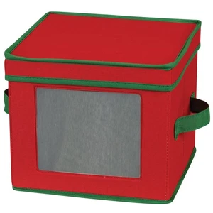 534RED Holiday China Dinnerware Storage for Salad Plates or Bowls | Removable... - Picture 1 of 7