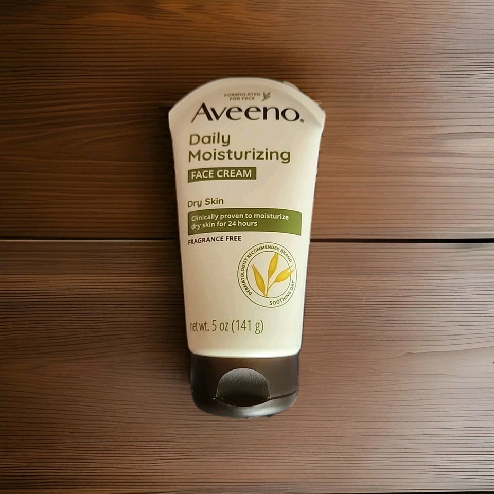 Crema facial hidratante diaria Aveeno 5 oz piel seca sin fragancia NUEVO Foto 1 de 1