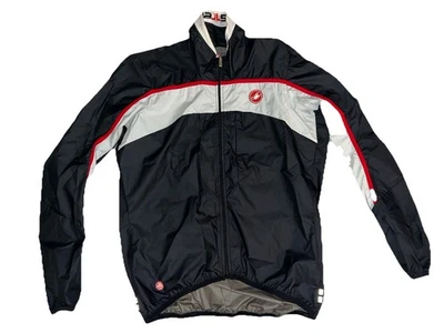 Castelli Ciclismo Cremallera Completa Tapón de Viento - Chaqueta Cortavientos Hombre’s Mediana  Foto 1 de 4