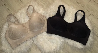 2 sutiãs femininos Bali 3488 Comfort Revolution sem fio floral sem costura GG grande - Imagem 1 de 4