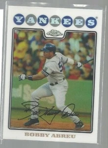 2008 Topps Chrome Refractors #130 Bobby Abreu (ref43244) - Picture 1 of 1