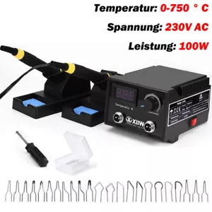 PRO Brandmalkolben Brandmalerei Brandmalstation Brennpeter Set Für Holzwerk 100W - Bild 1 von 12