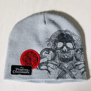 Fluch der Karibik Jungen Beanie - Disneyland - grau Totenköpfe tauber Mann Fluch - Bild 1 von 6