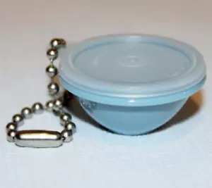 Tupperware Wonderlier Bowl Llavero Vintage Country Blue & Sheer ❤️ - Imagen 1 de 2