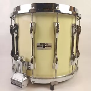 Yamaha 12x14"MS8014 Caisse Claire De Marche Piano Blanc Japon Jantes En Fonte 80 - Photo 1/16