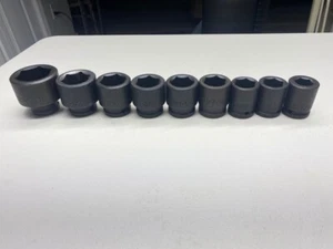 9 Piece Proto 3/4" Drive Impact Sockets, Various Sizes, Made in USA - Picture 1 of 21