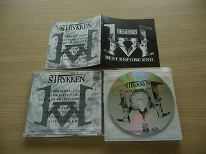 @ CD STRYKKEN - BEST BEFORE END / RARE GERMAN MELODIC INDIE / TEPA RECORDS 1996 - Picture 1 of 1