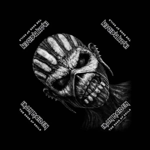 IRON MAIDEN book of souls UNISEX black BANDANA official merchandise 55 x 55 cm - Bild 1 von 3