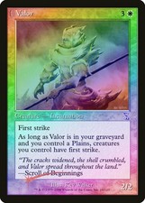 Valor FOIL Time Spiral - Timeshifted NM White Special MAGIC MTG CARD ABUGames