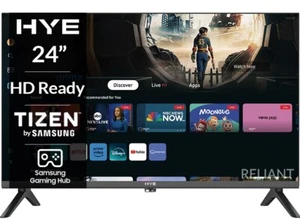 HYE 24" Inch Smart TV HD Ready 720p Frameless Tizen OS 3 x HDMI - 24HDS1008 - Picture 1 of 15