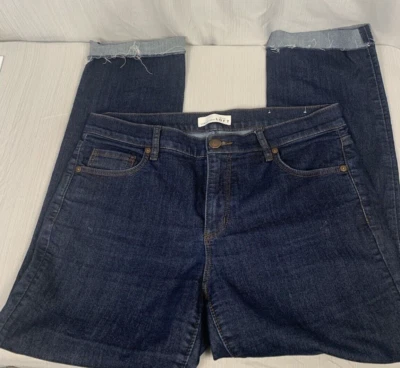 Jeans reto moderno feminino 29/8 perna algemada, Ann Taylor feito e amado LOFT - Imagem 1 de 4