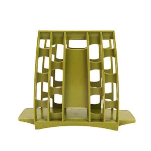 Vintage MCM Avocado Green Retro Plastic Napkin Holder - Picture 1 of 5