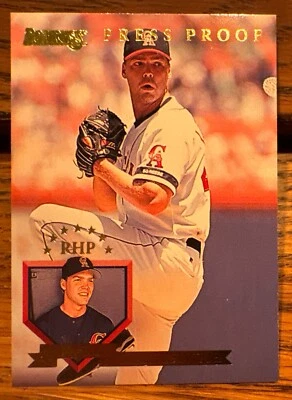 1995 Donruss Press Proof #199 Phil Leftwich (1 Of 2,000) Mint Condition - Image 1 of 2