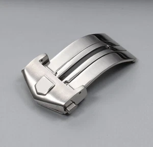18/20mm Stainless Steel fit For Tag Heuer Deployment Clasp Watch Buckle - Picture 1 of 17