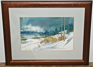 Patricia Barr Clarke Colorado Künstler Winterlandschaft - Bild 1 von 3