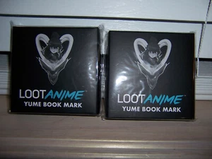 Lote de 2 cajas de botín Yume Book Mark exclusivas de anime - Imagen 1 de 2