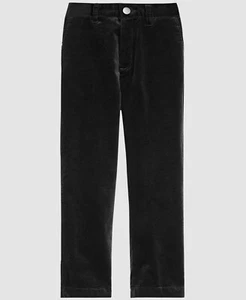$130 INC International Concepts Kids Boys Black Stretch Velvet Pants Size L 7/7X - Picture 1 of 1