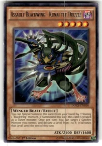 Assault Blackwing - Kunai the Drizzle DOCS-EN018 Dimension of Chaos 1st Ed NM - Picture 1 of 2
