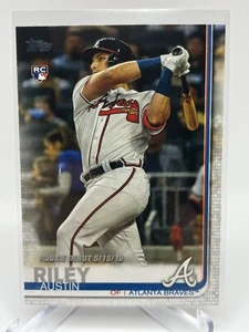 2019 Topps Update Rookie Debut Austin Riley #US252 Rookie RC - Picture 1 of 2