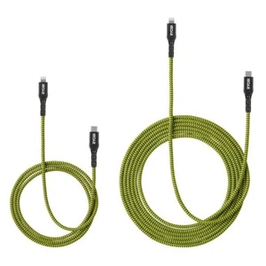 RYOBI A25BG03 USB-C a 8 pines ~4' y 10' pies cables ~2 cables~ - Imagen 1 de 3