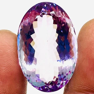 VVS 41.75 Cts Natural Bolivian Pink Amethyst Huge Pendant Size Loose Gemstone - Picture 1 of 18