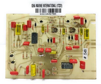 Z102-9521-01 PRE-ANNOUNCEMENT CHIME GENERATOR PCB Card - Image 1 of 4