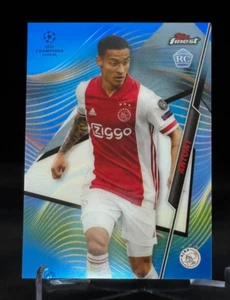 Topps Finest Champions League 2020-21 refractores azules #90 novato Antony/150 - Imagen 1 de 2