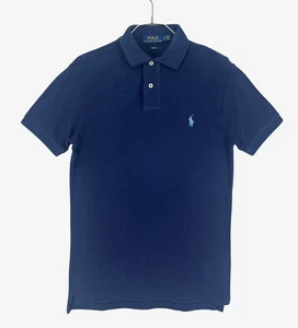 Ralph Lauren Herren Slim Fit Dunkelblau Polohemd T-Shirt GRÖSSE S - Bild 1 von 8