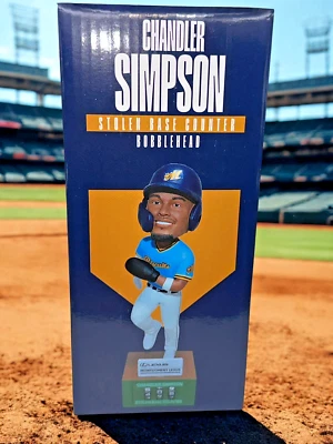 Chandler Simpson 2025 Montgomery Biscuits SGA Bobblehead - Image 1 of 3