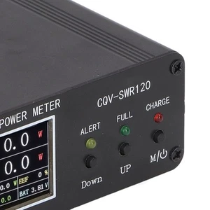 SWR Power Meter 120W Digital Standing Wave Meter Frequency Tester For FM AM New - Zdjęcie 1 z 23