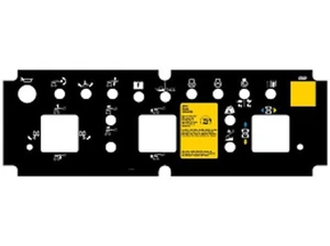Part # GN82238GT Fits Genie - DECAL OVERLAY, AERIAL CONTROL BOX - Picture 1 of 4
