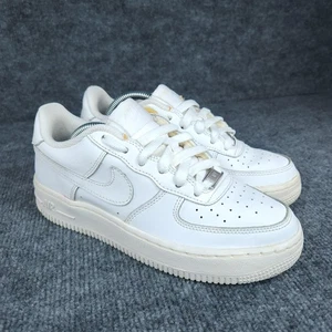 Nike Air Force 1 Low Shoes Youth Size 4.5Y White AF1 Leather Classic DH2920-111 - Picture 1 of 17