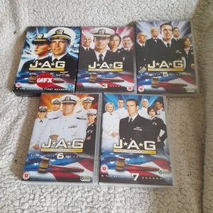 Jag - Series 1 3 5 6 7  (DVD Bundle) Region 2 PAL [12] Seasons J.A.G - Foto 1 di 7