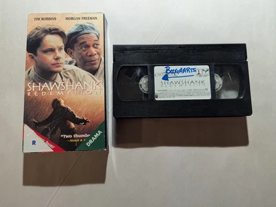 THE SHAWSHANK REDEMPTION (1994) VHS Tim Robbins, Morgan Freeman - Rental Tested - Image 1 of 4
