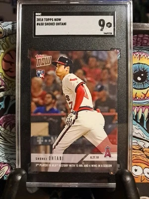 2018 Topps Now - Shohei Ohtani #650 /2967 (RC) - Image 1 of 4