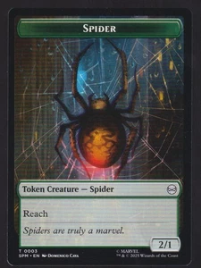 Spider Token Creature Spider-Man 0003 Magic The Gathering - Picture 1 of 1