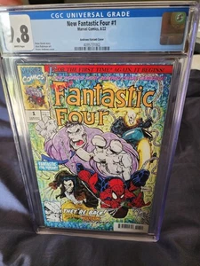 Marvel Neu Fantastic Four #1 (von 5) VAR von Kaare Andrews CGC 9.8 ZERTIFIKAT 4095731002 - Bild 1 von 3