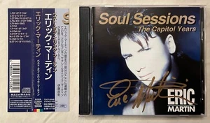 Eric Martin - Soul Sessions + 1 Bonus (Japan CD w/OBI) Signed by Eric Martin - Picture 1 of 4