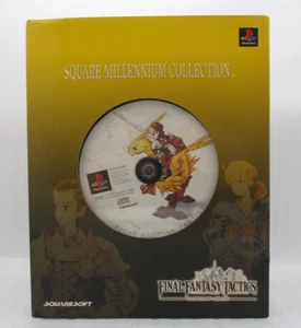 PS1 FINAL FANTASY TACTICS Square Millennium Collection w/ Clock Japan NTSC-J FFT - Picture 1 of 12